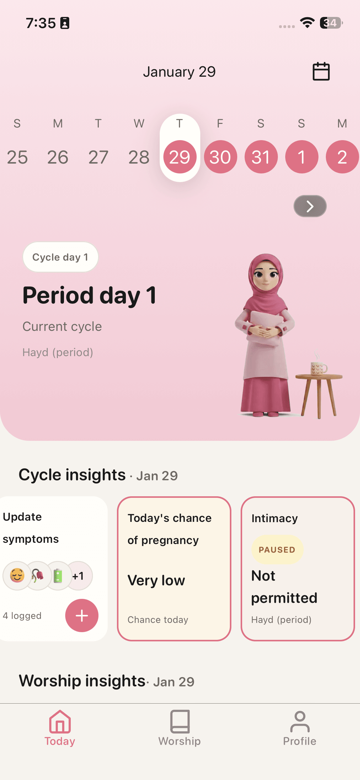 Muslimah Pro Dashboard